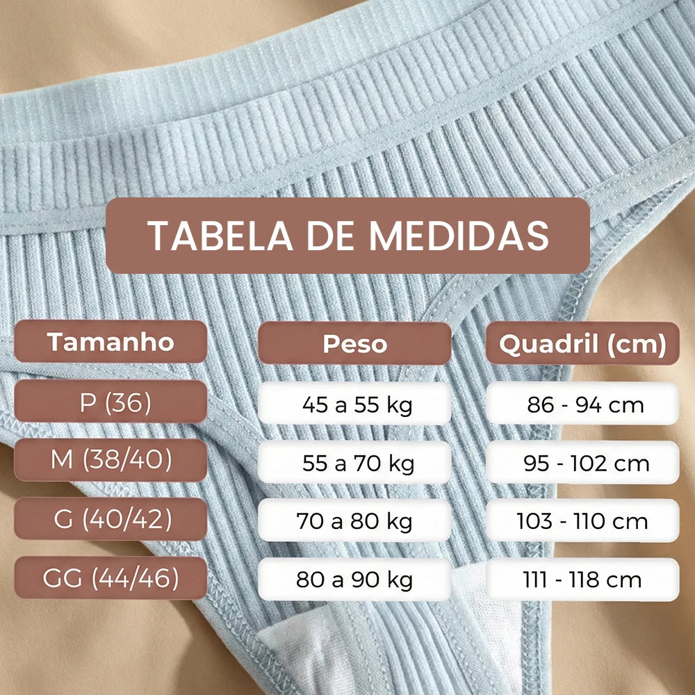 Kit 10 Calcinhas CottonConfort®